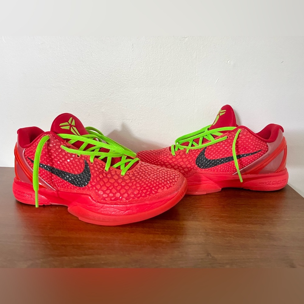 Used Nike Kobe 6 Proto “Reverse Grinches” sz 8M